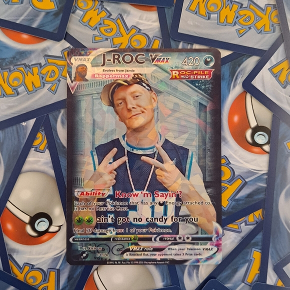 J ROC Pokemon Card - TPB - Picture 6 of 8